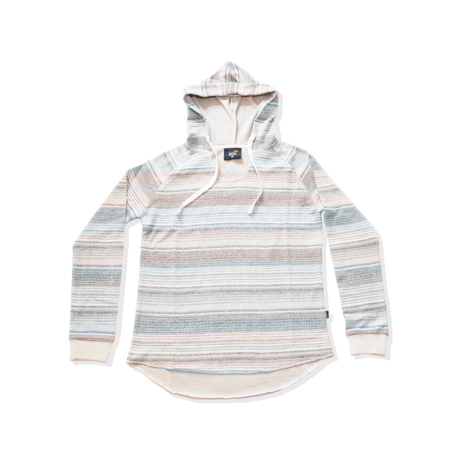 Women’s Lined Terry Long Sleeve V-Neck Hoodie