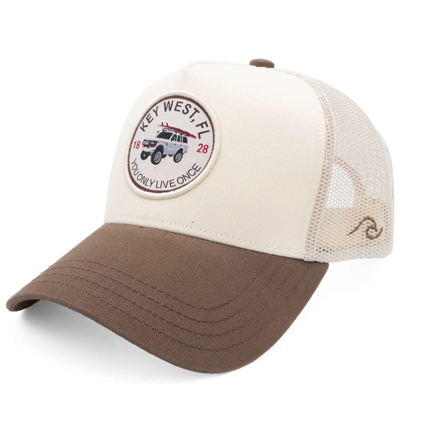 Men’s Tri-Color Trucker Cap