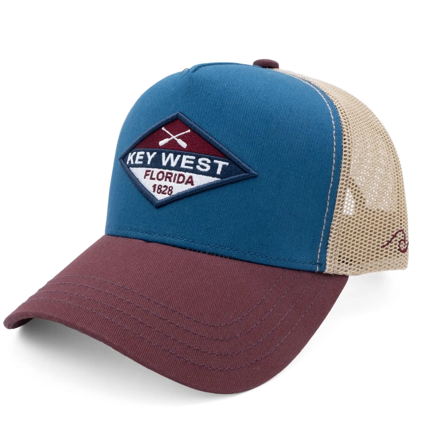 Men’s Tri-Color Trucker Cap