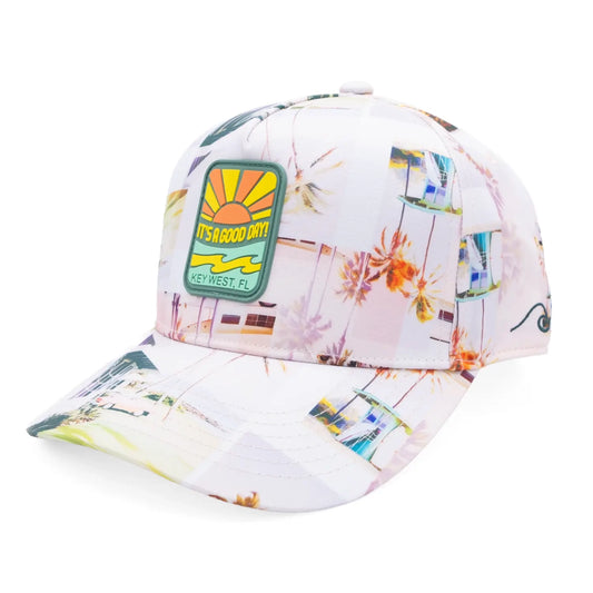 Unisex Printed Curved Cap