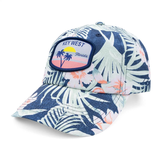Unisex Printed Curved Cap Watercolor