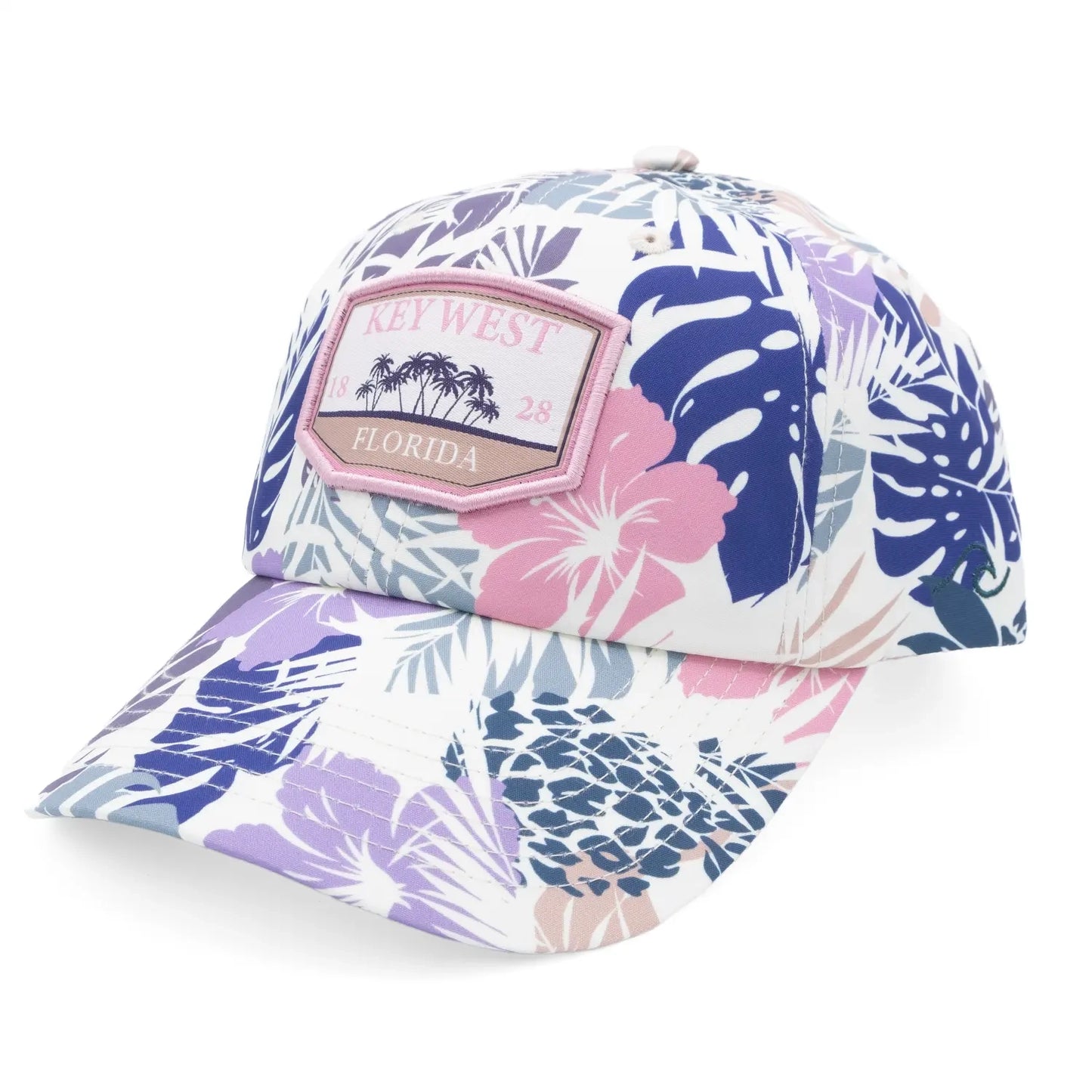Unisex Printed Curved Cap Watercolor
