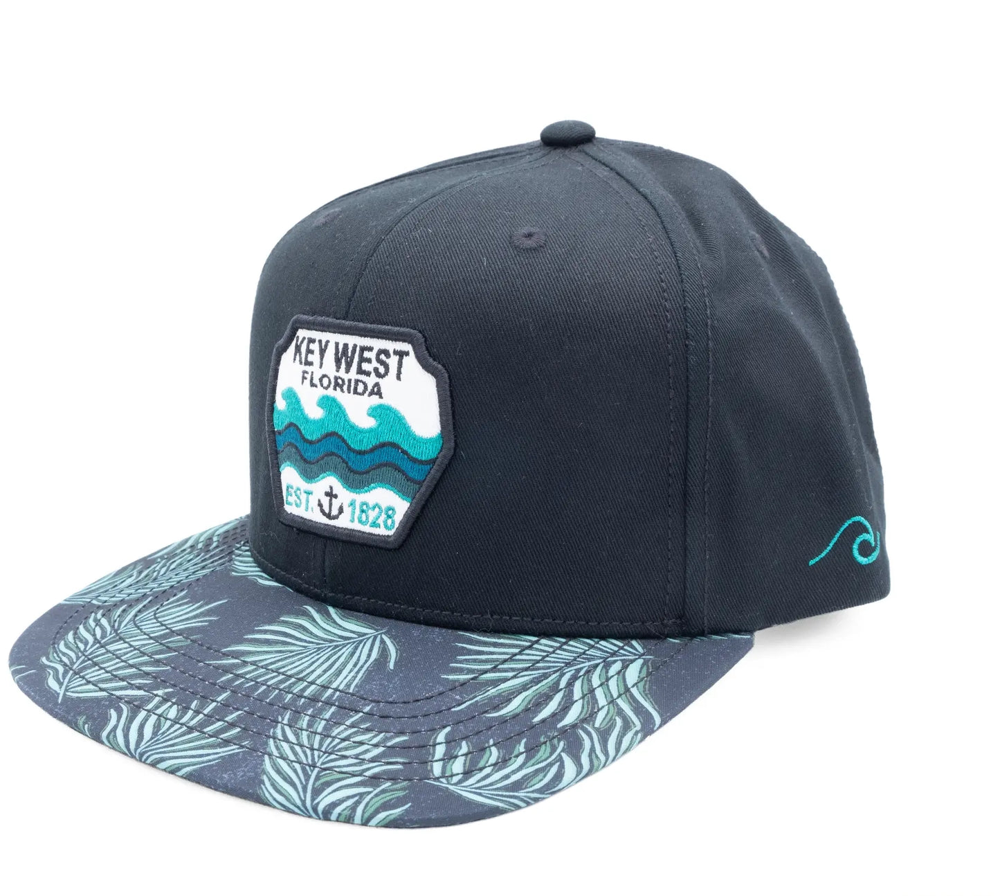 Men’s Printed Flat Brim Cap