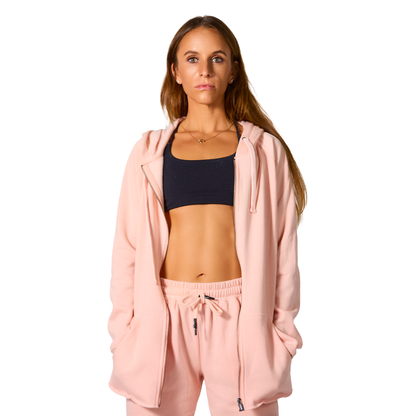 Women’s French Terry Long Sleeve Full Zip Hoodie